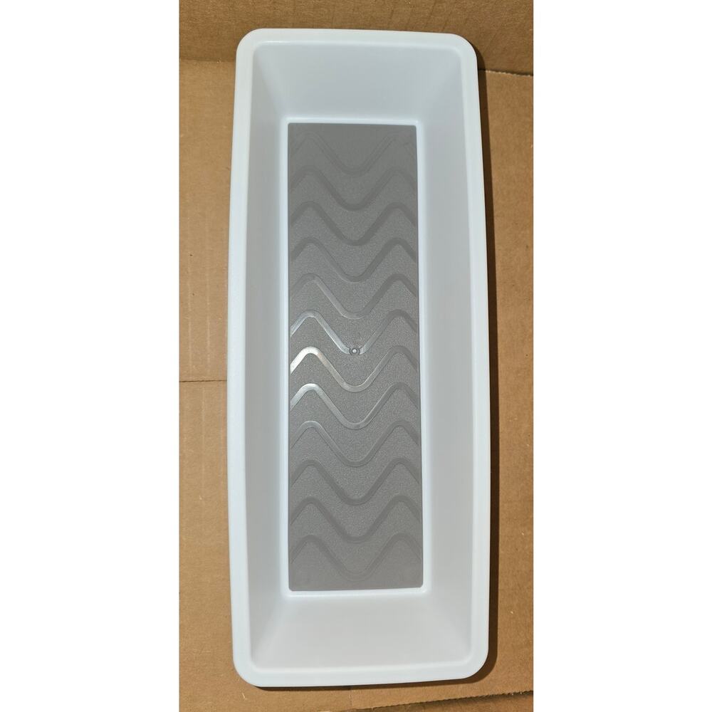 Drawer Desk Kitchen Organizer 9 3/4 x 3 3/4 x 2 Non Slip Feet / Non Slip Inner